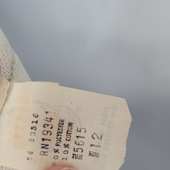 VINTAGE 60s cream sleeveless knit‎ shift dress with tie belt M - Picture 8 of 14